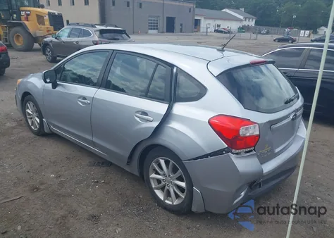 2012 Subaru Impreza 2.0I Premium z USA, uszkodzony, nr VIN JF1GPAC67CH216875